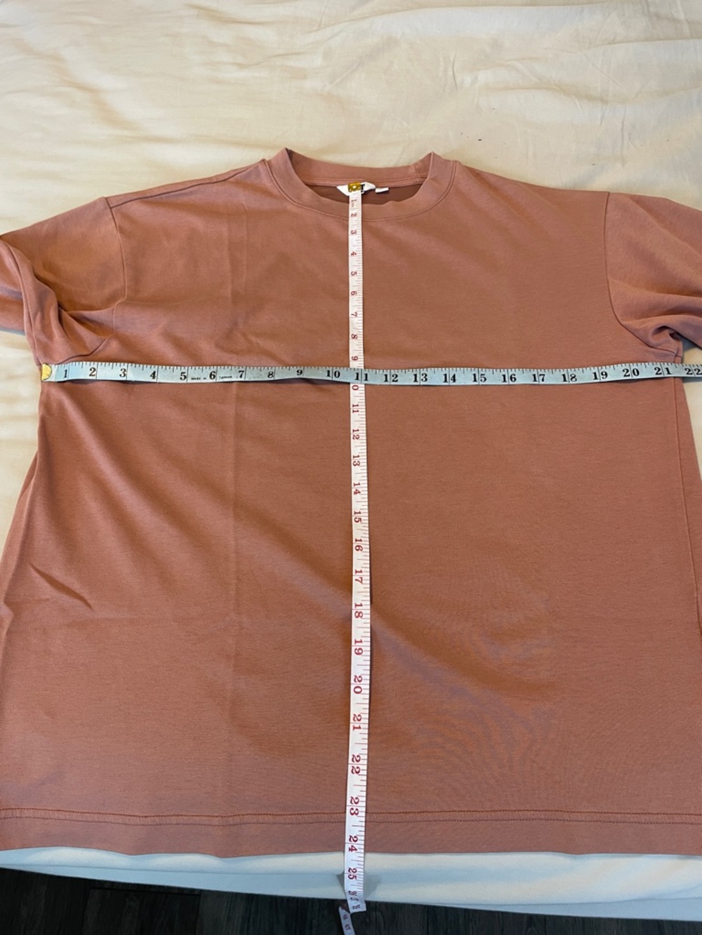 Uniqlo Men's Airism Short Sleeve Crewneck T-Shirt in light purplish Brown - Picture 5 of 6